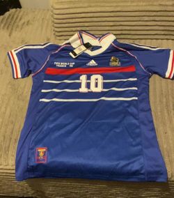 Zinedine Zidane 98 world cup jersey Large
