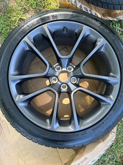 20” Rims and Tires | Charger , Challenger, 300 OEM SRT 392