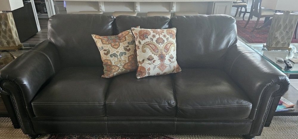 Leather Living Room Set