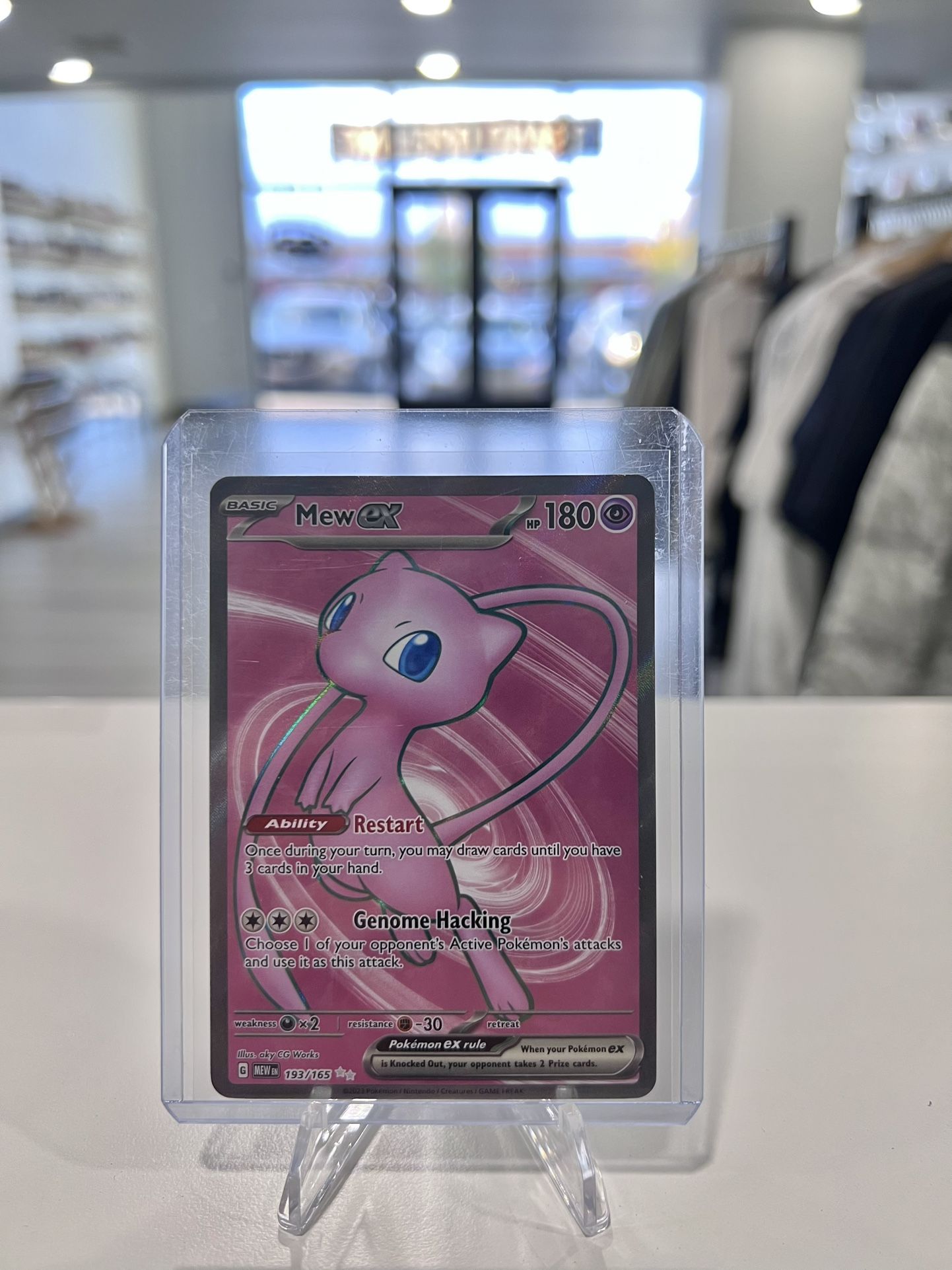 Pokemon Mew Ex #193 Scarlet & Violet 151