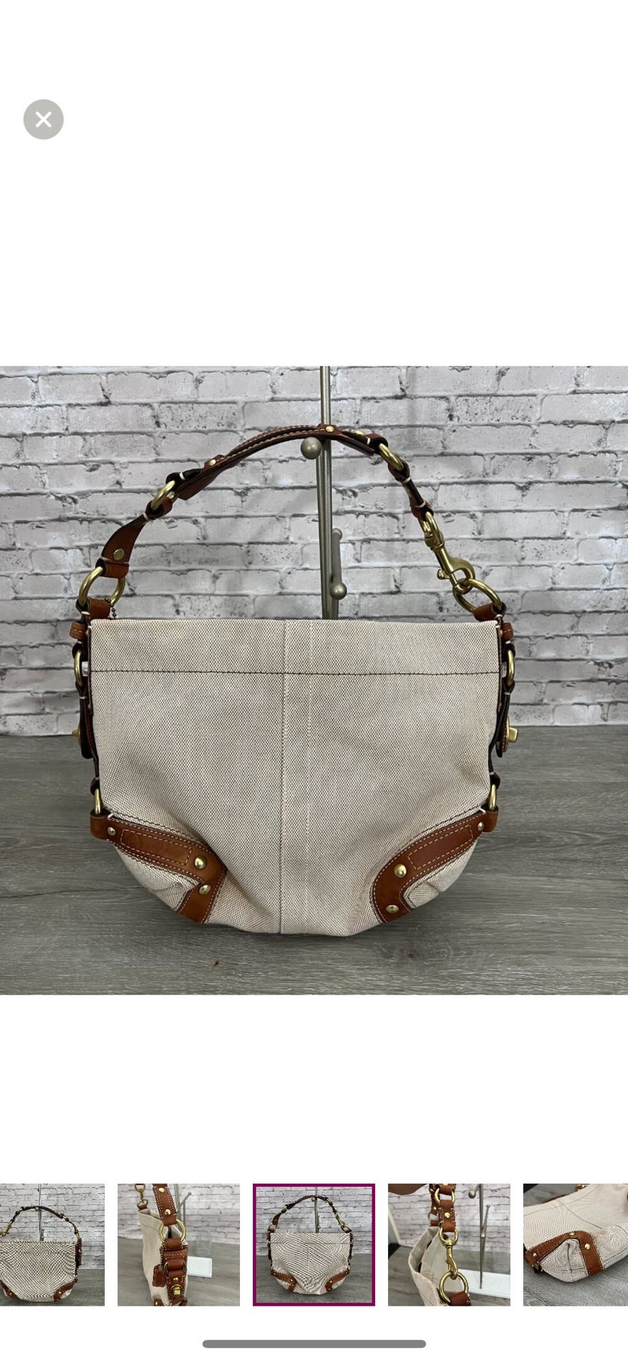 Vintage Coach Carly Hobo Bag