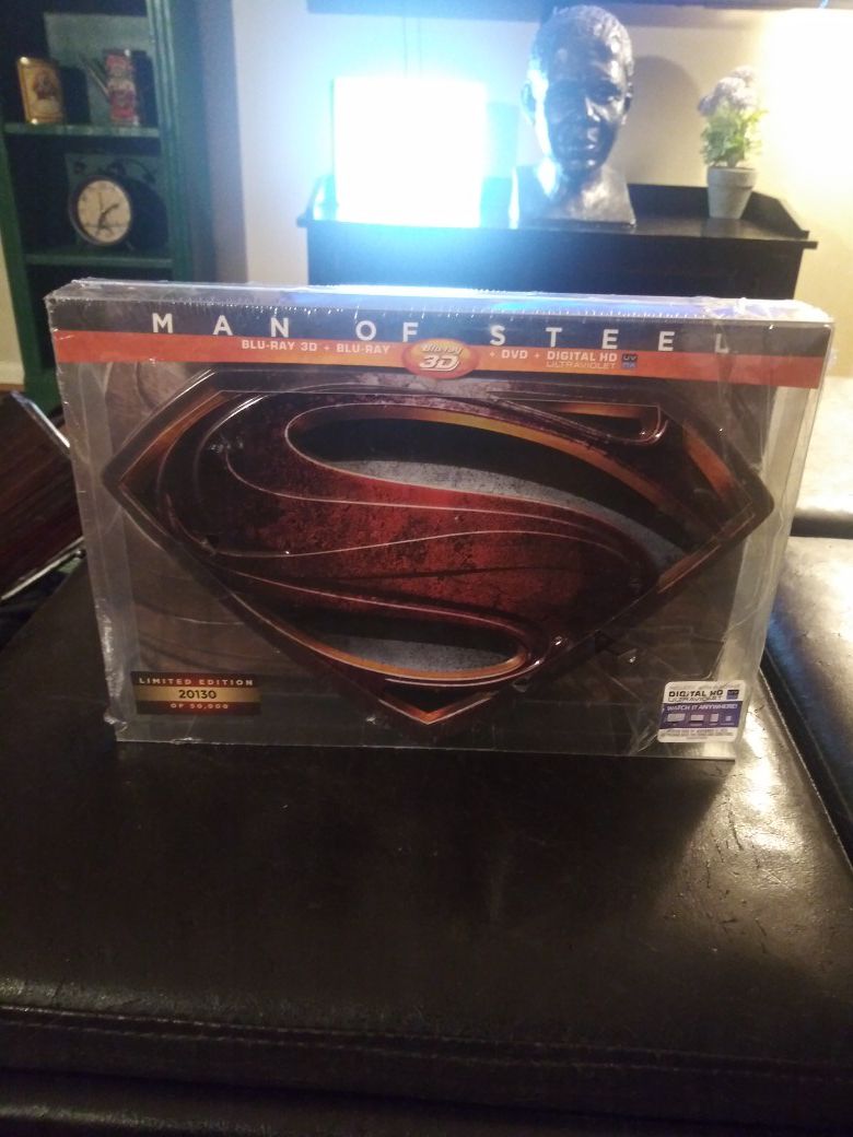 Man Of Steel 3D Blu-Ray Collector Set