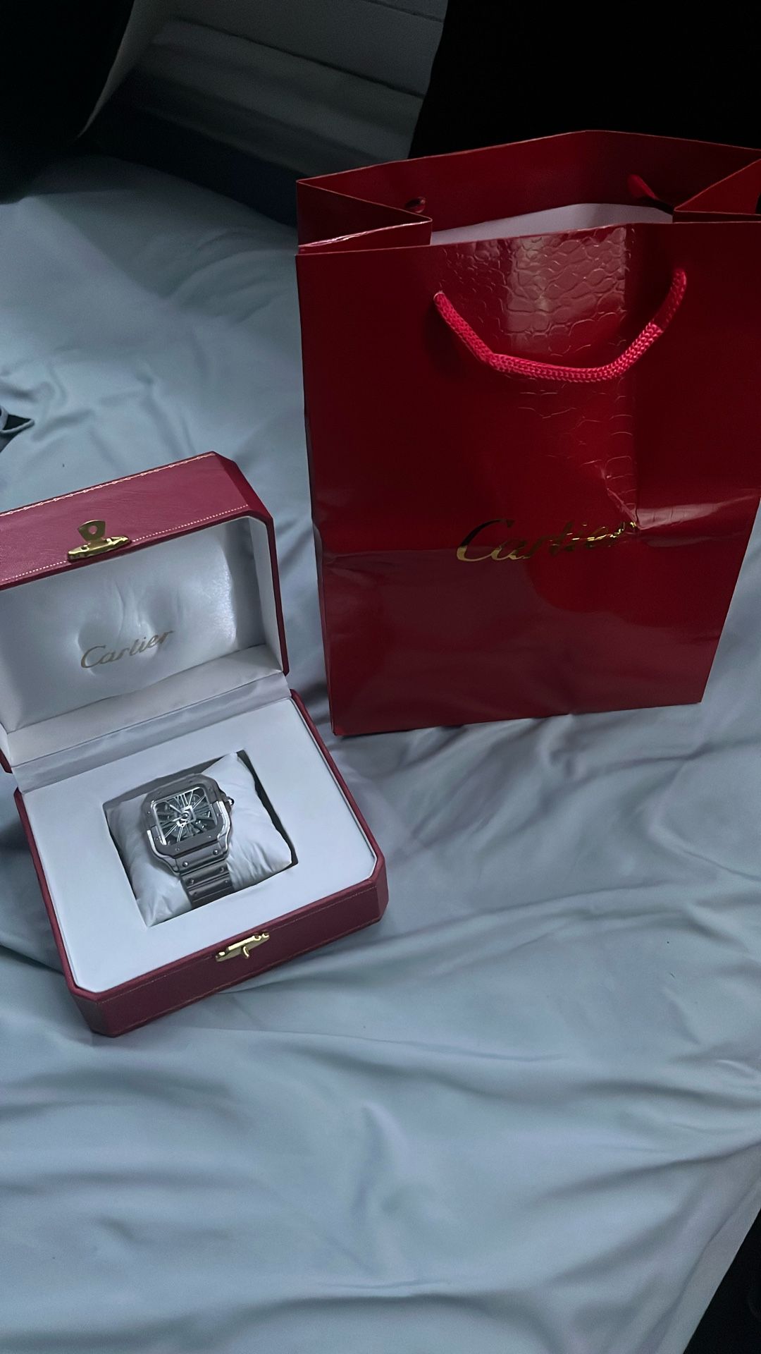 Cartier De Santos Skeleton