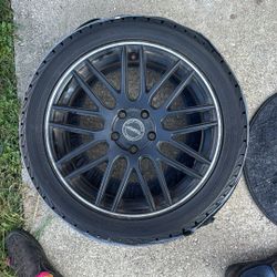 Four Ties Rims And Covers 