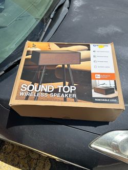 Sound top wireless speaker