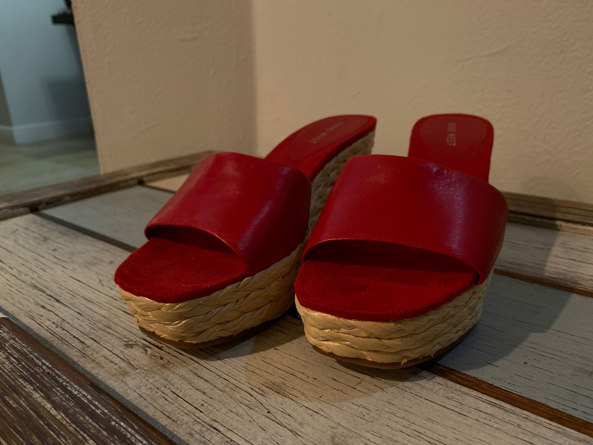 Ninewest booties 6 women’s shoes heels boots wedge sandals