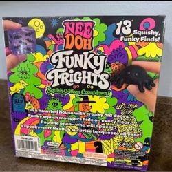 Nee Doh Funky Frights Squish-O-Ween Countdown Set