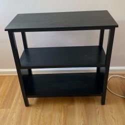 Shelves Three Black 