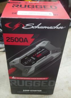 New Schumacher Rugged 2500A Jump Starter Car Charger SL1596. F(contact info removed)7.