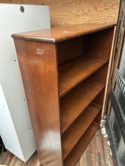 Vintage Four Tier Bookshelf
