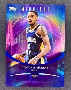 2025-26 Topps Midnight Basketball NBA DEJOUNTE MURRAY Card New Orleans Pelicans