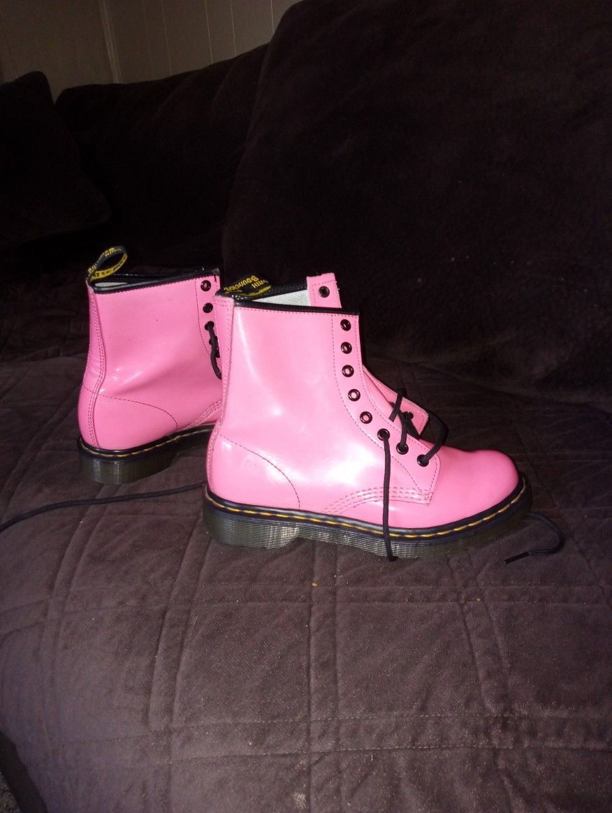 Fancy Pink Boots