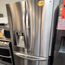 French Door Freezer Fridge in excellent condition with 4 Months Warranty 