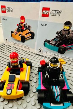 LEGO City 60400 - Go-Karts and Race Drivers (100% Complete)