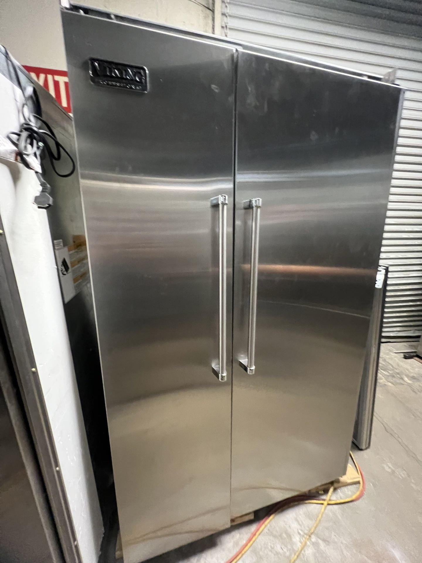 Viking 48” Built In Refrigerator Side By Side
