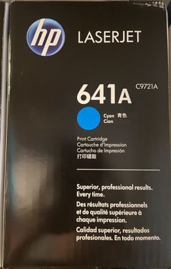 HP Toner Cartridge 641A (C9721A) Cyan