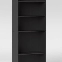 Two Tall Black Target Bookshelves (MUST GO!!)