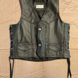 Harley Davidson Leather Vest 