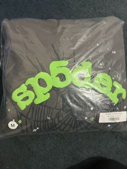 Grey Spider Hoodie