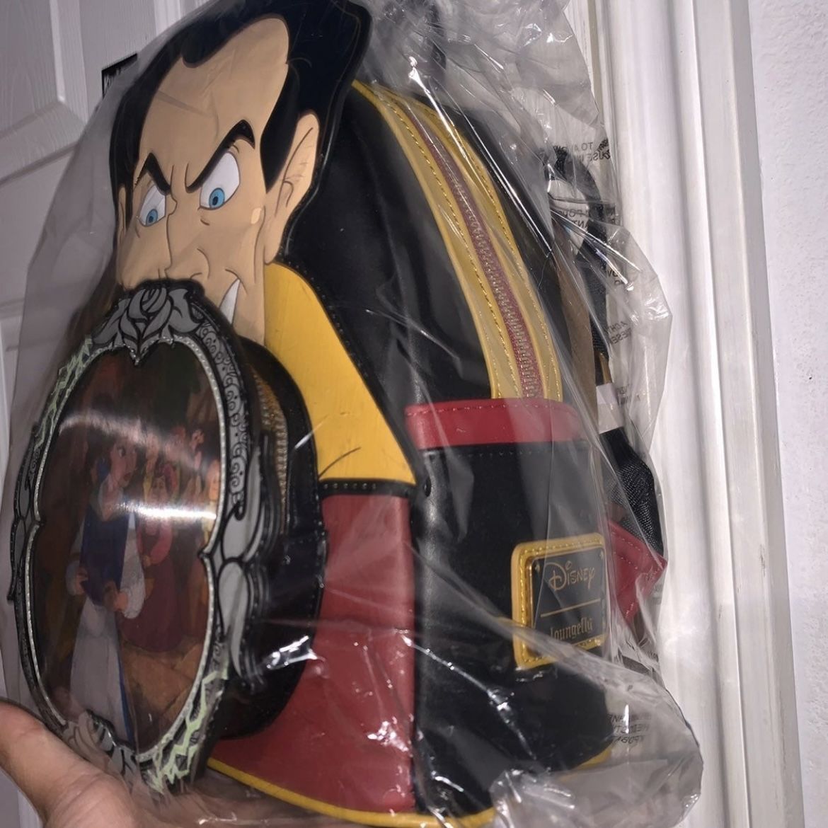 Loungefly Disney Villains Scenes Series Gaston Mini Backpack  display picture 1