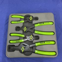 Matco MST 4 Pc Snap Ring Pliers Set In Tray 
