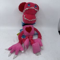 Boxy Boo plush toy from the video games Poppy Playtime Heart