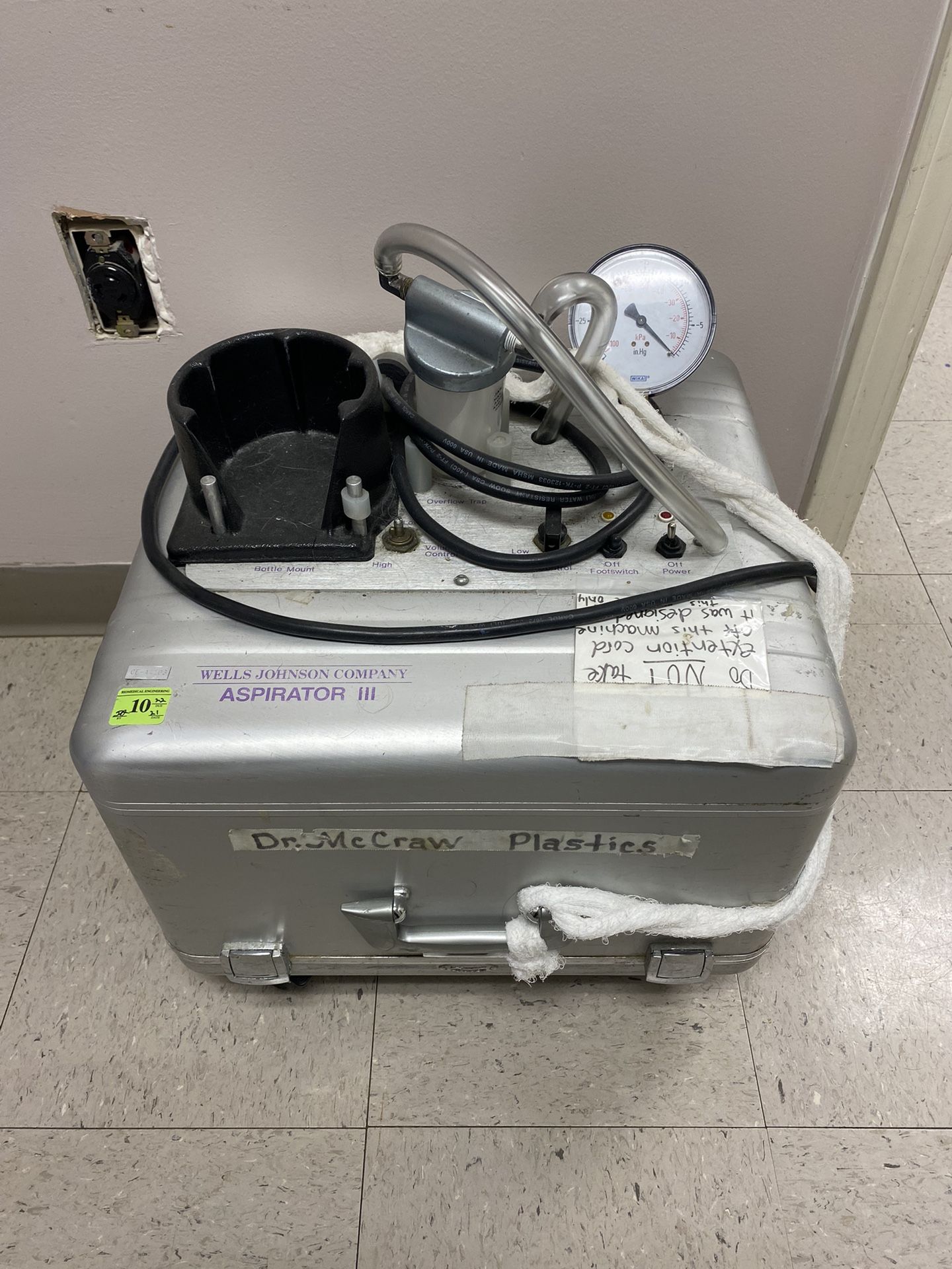 Wells Johnson Aspirator III