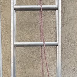 Werner 20 ft. H Aluminum Extension Ladder Type III 200 lb. capacity