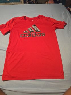 Adidas sz M 10/12 rojo