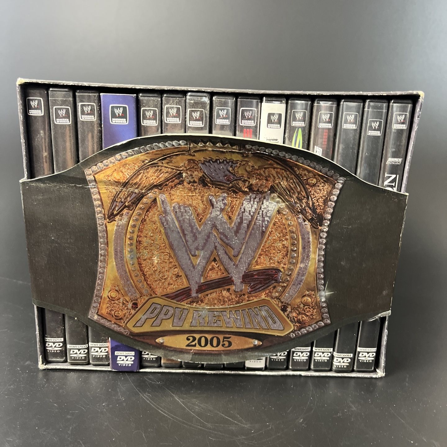 WWE 2005 DVD Collector Box Set PPV Rewind Complete Year ECW