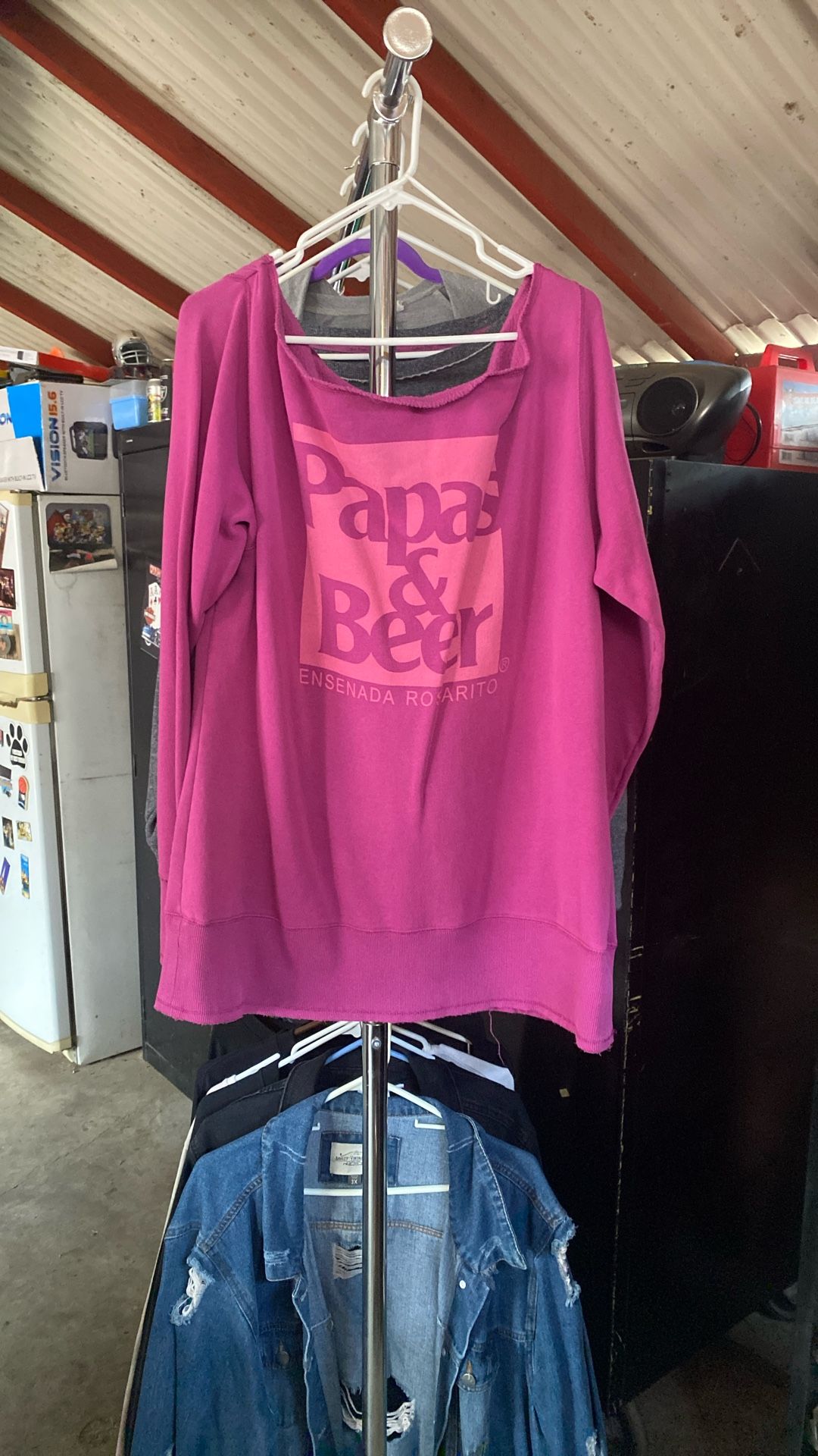 Papas And Beer Sweatshirt