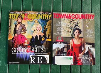 2 Brand new 2026 Town & Country magazines