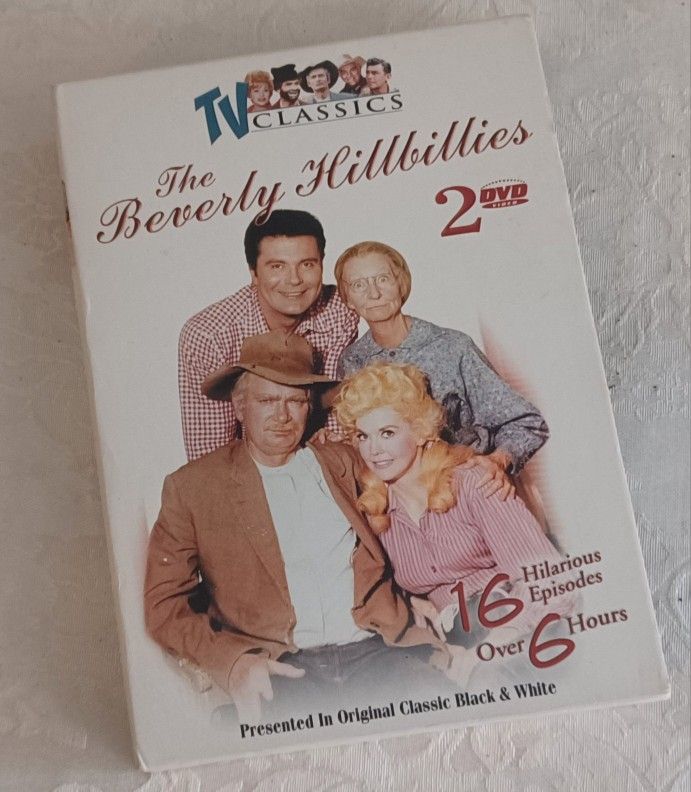 The Beverly Hillbillies TV Classics (DVD, 2-Disc Set) 16 Episodes ~ Excellent