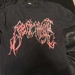 revenge tee size large
