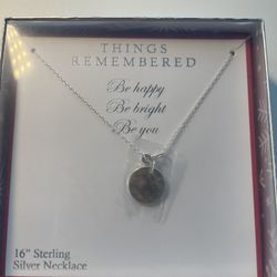 Silver Necklace With Charm/pendant 925 Mother ‘s Day  Gift 