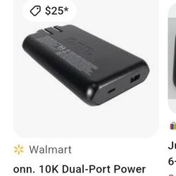 Onn Portable Battery Charger