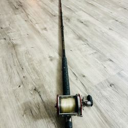 Penn Pursuit II 7ft 20-40lb Fishing Rod And Daiwa Dowave 4500 Fishing Reel $180