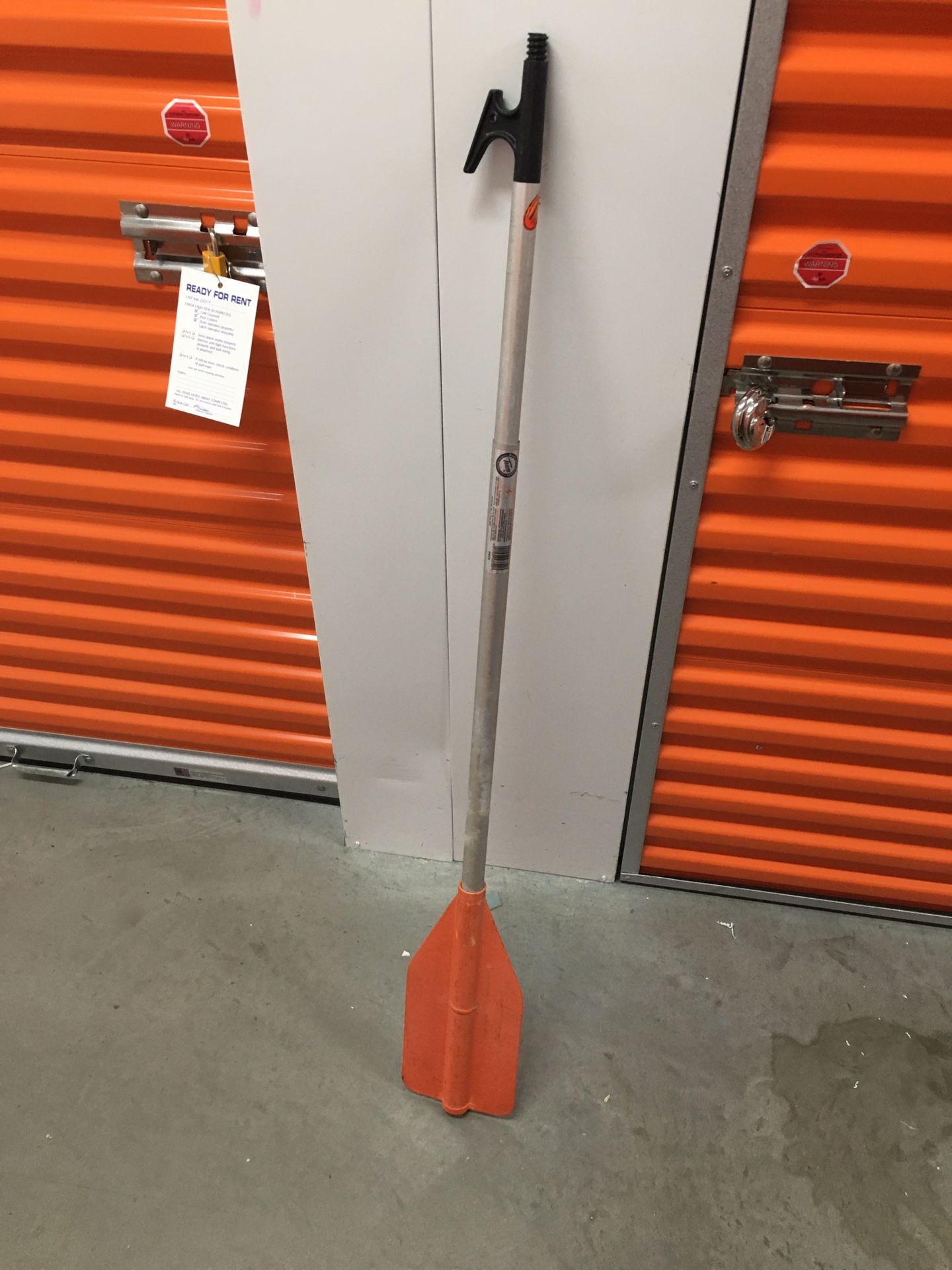 PADDLE / BOAT HOOK 32" TO 52" Long. Perfect to sit in your boat or your canoe
