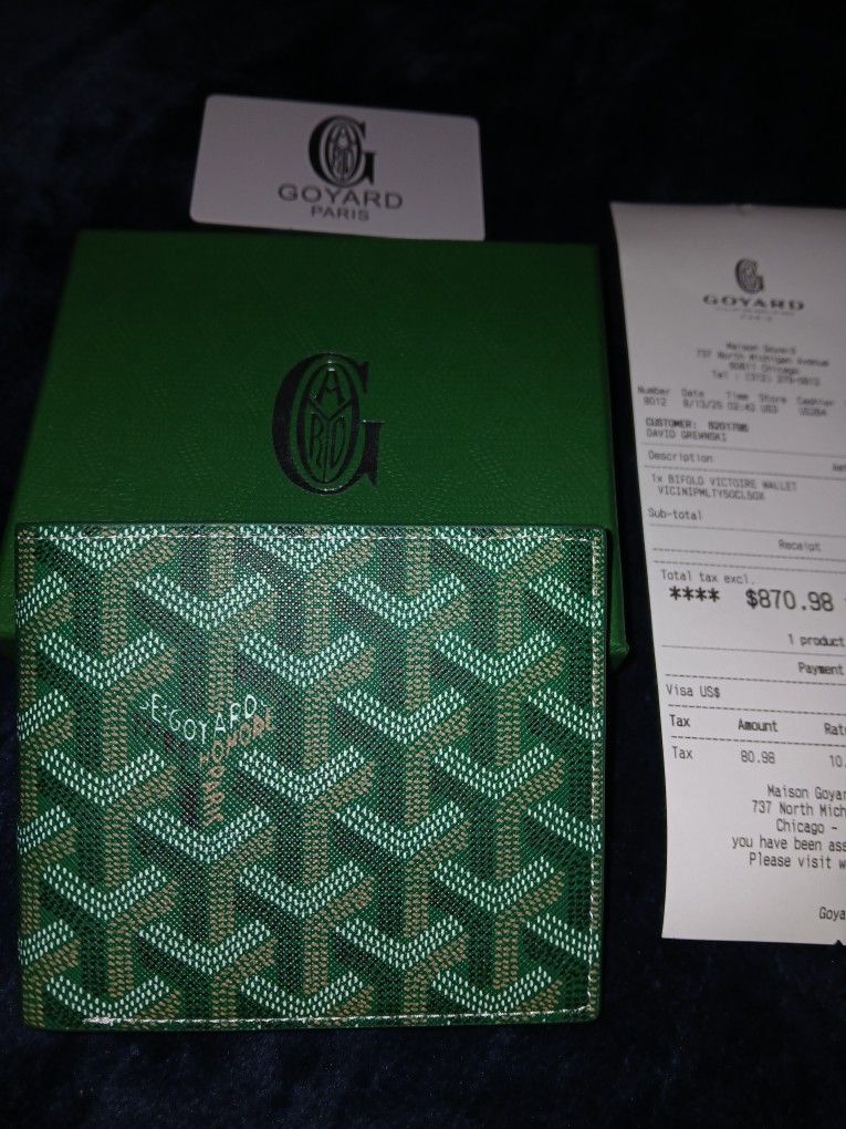 Goyard Bifold Victoire Wallet