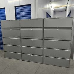 4 Available $170 Each Metal File Cabinet With Key 