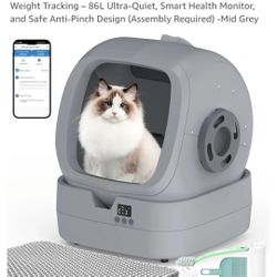 Automatic Self Cleaning Cat Litter Box