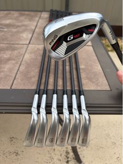 PING G410 Irons Set (4-W) – Like New | Only Played 4 Rounds