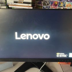 Lenovo - G25-10 24.5" LED FHD FreeSync Gaming Monitor (HDMI) - Raven Black 144HZ