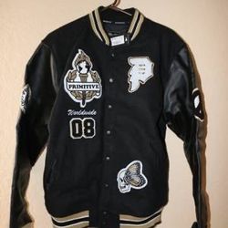 New! Varsity Alumni Jacket - Primitive Apparel - Size L 