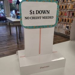 Apple IPad Mini 5th Gen Tablet- Pay $1 DOWN AVAILABLE - NO CREDIT NEEDED