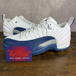 NEW Air Jordan 12 Low Golf French Blue Size 8 DH4120-101 Men’s Cleats OG Rare MJ