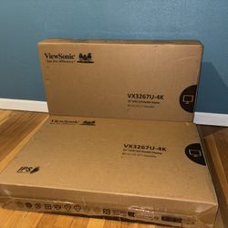 32” UHD  LED MONITORS (4K) 