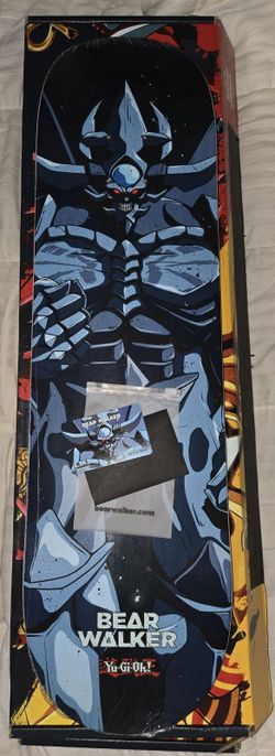 Title:
Yugioh x BEAR WALKER Obelisk skateboard
#1167/2500