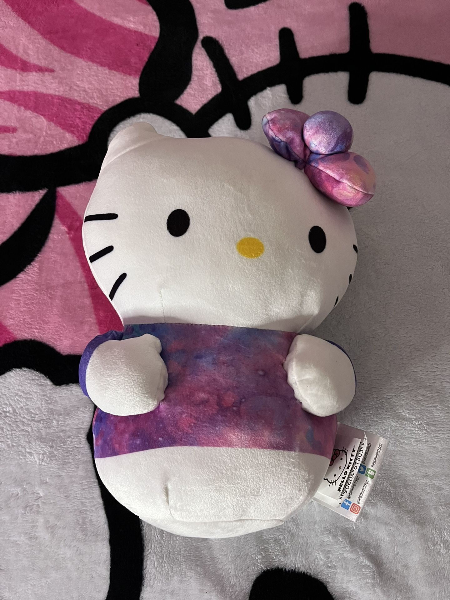 Galaxy Hello Kitty Plush $10