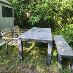 Teak Wood Outdoor Set